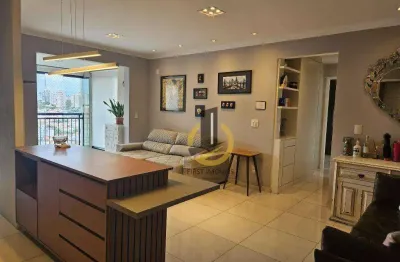 Apartamento para locação no condomínio sports village ipiranga - 2 dormitórios (1 suíte) - varanda gourmet - geladeira - microondas - 1 vaga