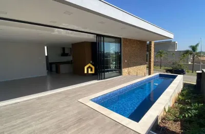 Condomínio alphaville nova esplanada 3 - lindíssima casa assobradada no condomínio alphaville nova esplanada iii