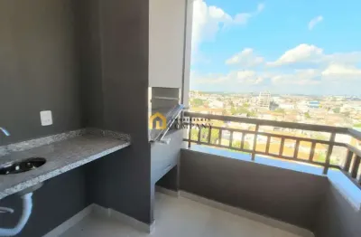 Ed. sky life - apartamento com varanda gourmet  a 5 min do shopping cianê
