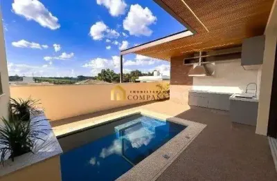 Condomínio villa verona - casa térrea à venda em sorocaba – 3 suítes, piscina, área gourmet – cajuru do sul