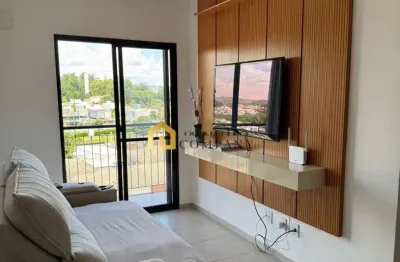 Ed. torres de málaga - apartamento mobiliado com varanda no torres de málaga – alto da boa vista, sorocaba/sp