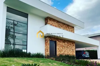 Condomínio lago azul - casa térrea de alto padrão à venda no condomínio lago azul - araçoiaba/sp