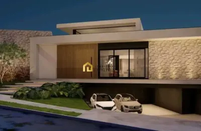 Condomínio bouganville - casa térrea de 3 suítes no bairro além ponte, em sorocaba-sp