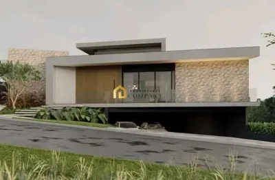 Condomínio Bouganville - Casa em construção no Condomínio Bouganville, na cidade de Sorocaba/SP