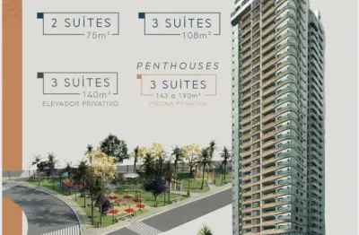 Apartamento em goiânia com 2 e 3 quartos em umas das melhores condições da cidade