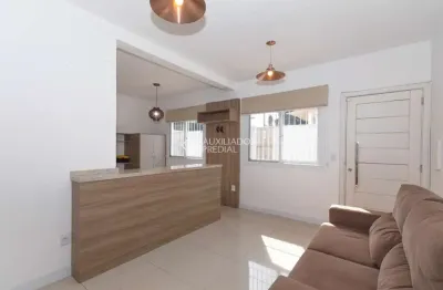 Casa em condomínio fechado com 2 quartos para alugar na rua tamoio, 3071, niterói, canoas, 102 m2 por r$ 2.750