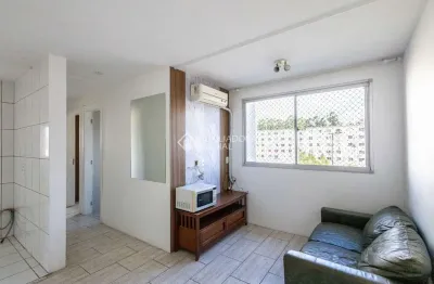 Apartamento com 2 quartos para alugar na rua antônio lourenço rosa, 180, mato grande, canoas, 50 m2 por r$ 900