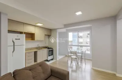 Apartamento com 2 quartos para alugar na rua a j renner, 1390, estância velha, canoas, 47 m2 por r$ 1.500