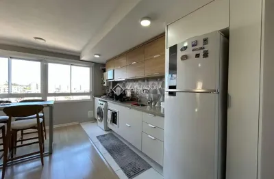 Apartamento com 2 quartos para alugar na rua joaquim caetano, 660, fátima, canoas, 50 m2 por r$ 2.400
