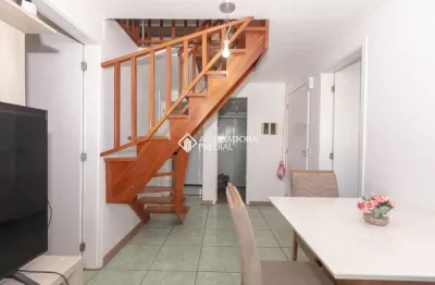 Cobertura com 3 quartos para alugar na avenida açucena, 2999, estância velha, canoas, 100 m2 por r$ 2.500