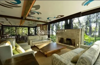 Casa em condomínio fechado com 4 quartos para alugar na avenida coronel marcos, 1645, pedra redonda, porto alegre, 541 m2 por r$ 31.000