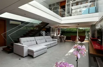 Casa em condomínio fechado com 3 quartos para alugar na estrada das três meninas, 2001, vila nova, porto alegre, 360 m2 por r$ 22.900