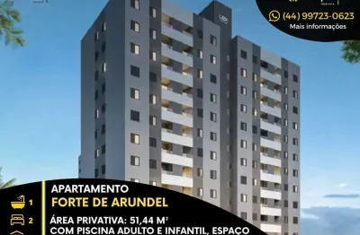 Apartamento com 2 quartos à venda na rua zygmunt krosnowski, 172, parque industrial i, maringá, 51 m2 por r$ 328.000