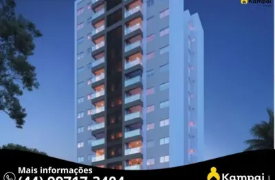 Apartamento com 3 quartos à venda na rua nardina rodrigues johansen, 183, loteamento malbec, maringá, 98 m2 por r$ 1.024.000