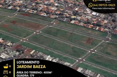 Terreno à venda no loteamento jardim baeza em maringá-pr!