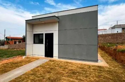 Casa com 2 dormitórios à venda, 50 m² por r$ 350.000 - vila dos canários - indaiatuba/são paulo