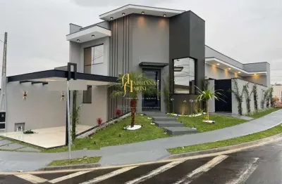 Casa com 3 dormitórios/1 suíte à venda, 130 m² por r$ 1.383.000,00 - condomínio jardim dos impérios - indaiatuba/sp
