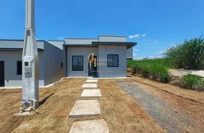 Casa térrea com 2 dormitórios/1 suíte à venda, 55m² por r$ 418.000,00 - jardim das araras - indaiatuba/sp