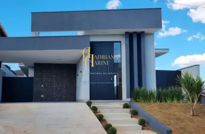 Casa térrea com 3 suítes à venda, 231 m² por r$ 1.690.000,00 - condomínio mirante dos ipês - salto/sp