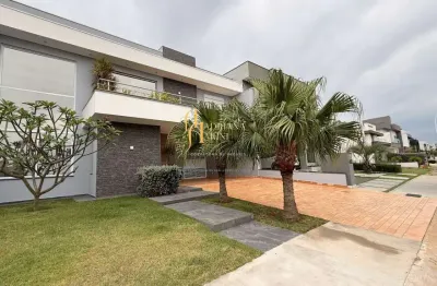 Sobrado alto padrão, com 3 suítes à venda, 248 m² por r$ 2.390.000,00 - condomínio residencial dona maria josé - indaiatuba/sp