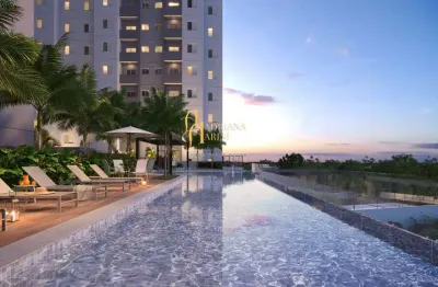 Apartamento com 2 dormitórios à venda, 47.42 m² por r$ 372.590,62 - parque santorini - jardim nely - indaiatuba/sp