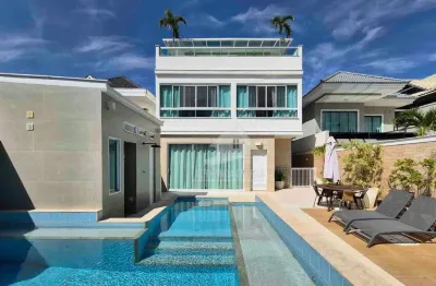 Casa de condomínio à venda de 5 quartos, 420m² por r$ 2.990.000- recreio dos bandeirantes - rio de janeiro/rj