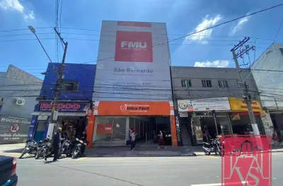 Sala para alugar, 38 m² por r$ 1.478,00/mês - centro - são bernardo do campo/sp