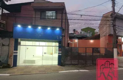 Salão, 192 m² - venda por r$ 1.800.000,00 ou aluguel por r$ 5.060,00/mês - centro - são bernardo do campo/sp