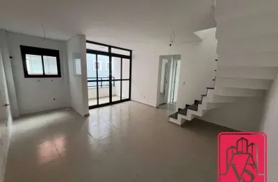 Cobertura com 2 dormitórios à venda, 132 m² por r$ 673.000,00 - vila baeta neves - são bernardo do campo/sp