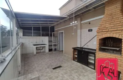Cobertura com 3 dormitórios à venda, 90 m² por r$ 350.000,00 - parque são vicente - mauá/sp