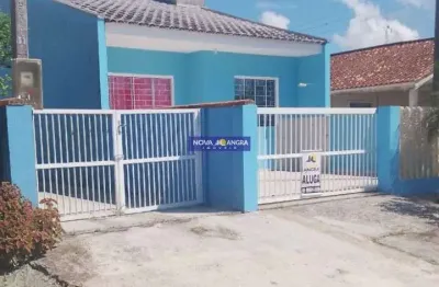 Casa para locação temporada - shangri-lá, pontal do paraná - 55m², 2 vagas