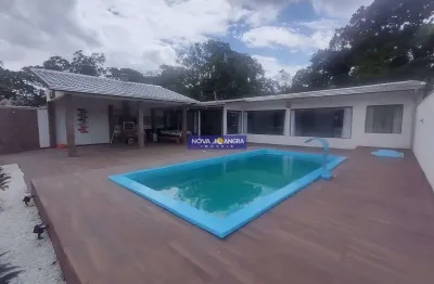 Casa a venda com piscina no balneário grajau - pontal do paraná - pr