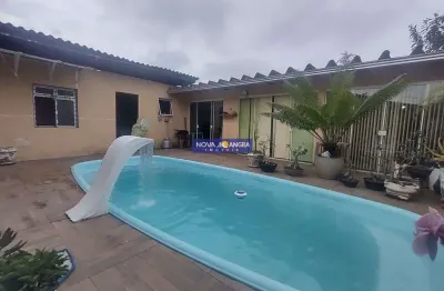 Casa com 3 quartos para alugar na praça de embarque, 00, shangri-lá, pontal do paraná por r$ 1.300 por dia