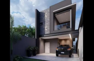 Sobrado para venda em campo grande, parque residencial rita vieira, 2 dormitórios, 2 suítes, 3 banheiros, 3 vagas