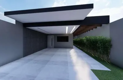 Casa para venda em campo grande, santo antônio, 3 dormitórios, 1 suíte, 2 banheiros, 2 vagas