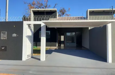 Casa para venda em campo grande, jardim batistão, 3 dormitórios, 1 suíte, 1 banheiro, 2 vagas
