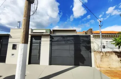 Casa para venda em campo grande, recanto dos pássaros, 3 dormitórios, 1 suíte, 2 banheiros, 2 vagas