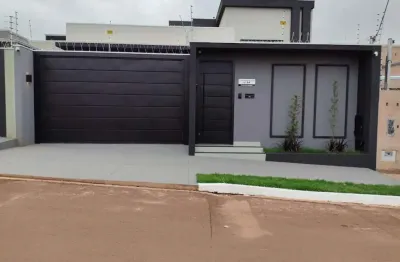 Casa para venda em campo grande, residencial aquarius i, 3 dormitórios, 1 suíte