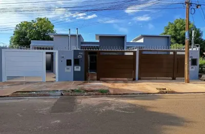 Casa para venda em campo grande, jardim aeroporto, 2 dormitórios, 1 suíte, 2 banheiros, 1 vaga
