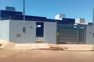 Casa para Venda em Campo Grande, Jardim das Cerejeiras, 2 dormitórios, 1 banheiro, 1 vaga