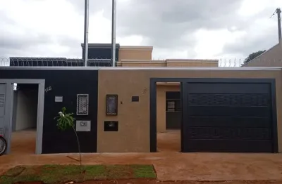 Casa para Venda em Campo Grande, Jardim Santa Emília, 3 dormitórios, 1 suíte, 2 banheiros, 1 vaga