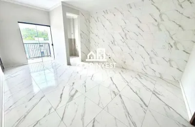 Apartamento com 2 quartos e sacada com churrasqueira no bairro rio branco