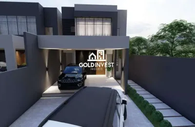 Casa alto padrão com 3 suítes localizada no bairro souza cruz
