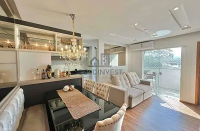 Apartamento com dois quartos, mobiliado no bairro rio branco