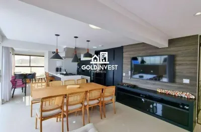 Cobertura duplex mobiliada e equipada frente mar com 4 suítes em penha