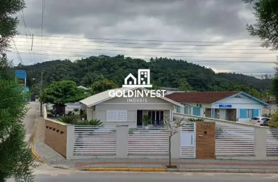 Casa 100% mobiliada com 3 quartos no bairro guabiruba sul