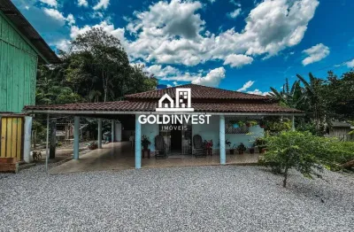Excelente casa á venda no lageado em guabiruba (aceita financiamento)