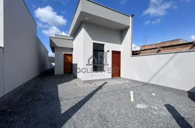 Casa passagem lateral com 2 quartos no bairro lageado baixo (entrega março 2026)