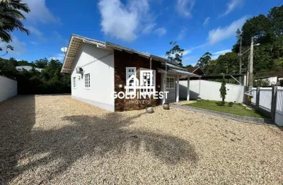 Casa com amplo terreno com 3 quartos no bairro guabiruba sul/guabiruba