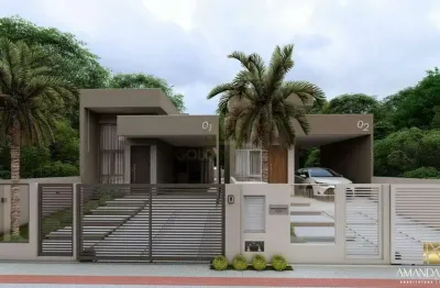 Casa baixa com 3 quartos, sendo 1 suíte, no bairro são joão em um dos loteamentos que mais crescem em brusque
